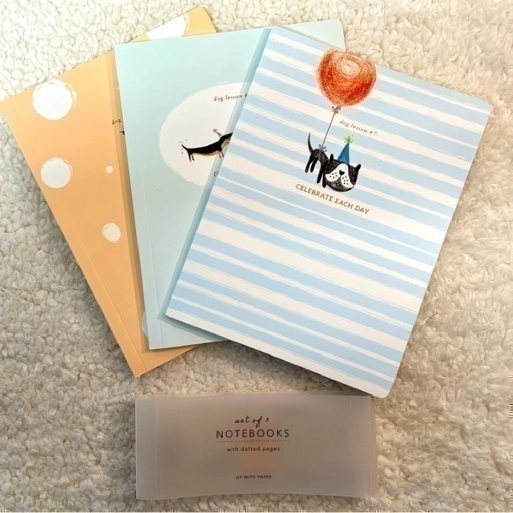 🎉 HP Up With Paper “All Good Things” Notebook Trio